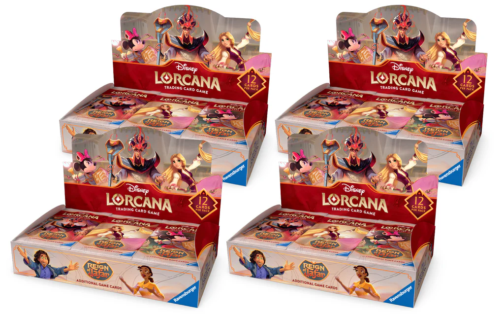 Disney Lorcana TCG - Set 8: Reign of Jafar 4x Booster Box (SEALED CASE)