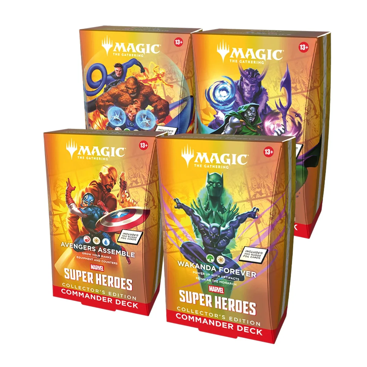 Marvel Super Heroes - Collector Commander Deck Set