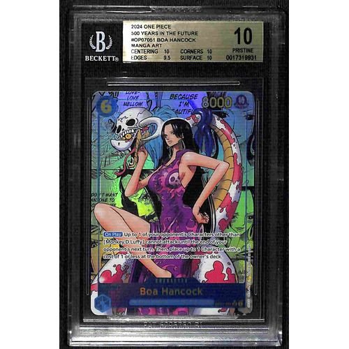 BGS 10 Boa Hancock Manga Art OP07-051