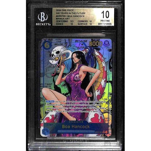 BGS 10 Boa Hancock Manga Art OP07-051