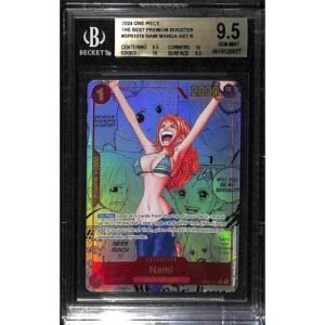 BGS 9.5 Nami Manga Art R OP01-016 - 2024