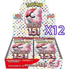 Pokemon 151 SV2A 12x Booster Box
