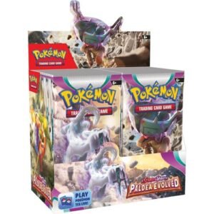 Paldea Evolved Sealed Case 6x Booster Box