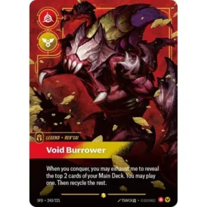 Rek'sai - Void Burrower (Overnumbered) (243/221)