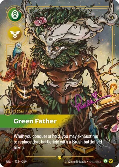 Ivern - Green Father (Signature) (233*/219) (Unleashed)