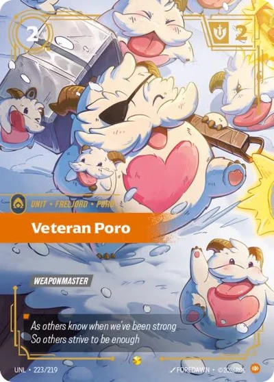 Veteran Poro (Overnumbered) (223/219)