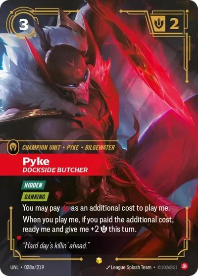 Pyke - Dockside Butcher (Alternate Art) (028a/219)