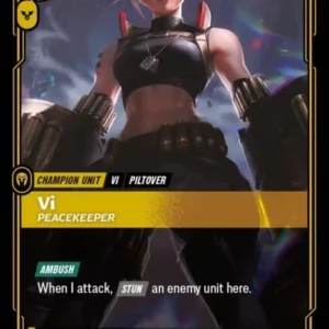 Vi - Peacekeeper (Alternate Art) (176a/219)