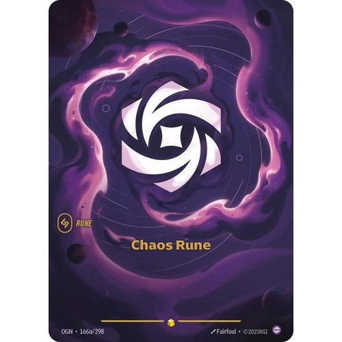 Chaos Rune (Alternate Art) (166a/298) (Origins)