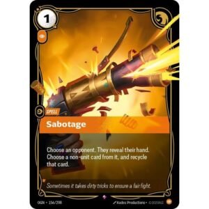 Sabotage (156/298) (Origins)
