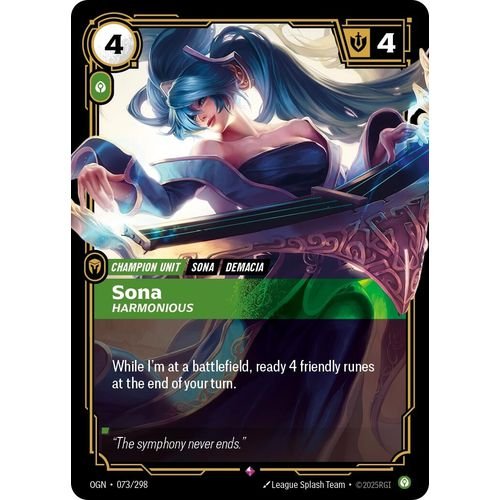 Sona - Harmonious (073/298) (Origins)